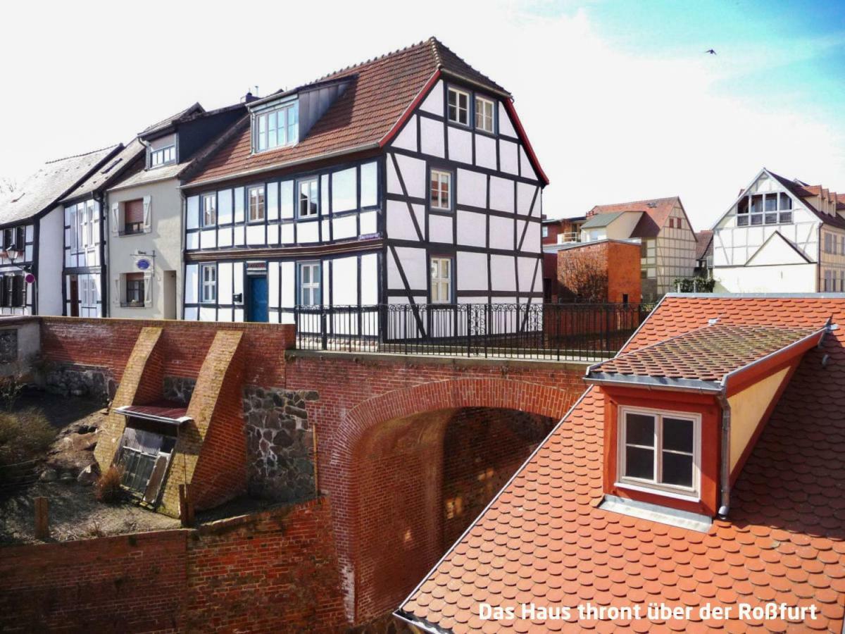 Appartement Haus Zur Eselsbruecke à Tangermünde Extérieur photo